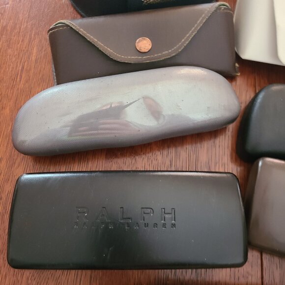 Designer Lot of 18 Eyeglass Sunglass Cases Hard and Soft main image 9